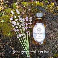 lavender flower infused oil - essential oil free