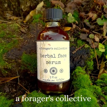 herbal face serum - healthy skin infusion blend