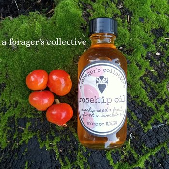 rosehip serum - fruit & seed herbal oil infusion